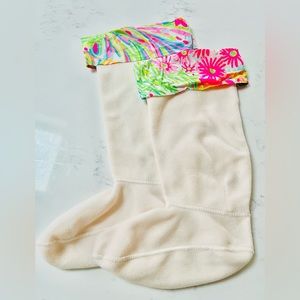 Hunter Boot Socks w/Lilly Pulitzer Trim